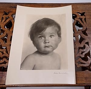 Immagine del venditore per Original Vintage Photographie von einem Kleinkind venduto da Antiquariat Thomas Mertens
