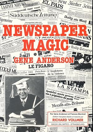 Bild des Verkufers fr Newspaper magic zum Verkauf von LIBRAIRIE GIL-ARTGIL SARL