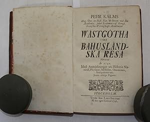 Wästgötha och bahusländska resa förrättad år 1742