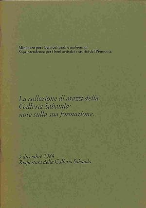 Seller image for La collezione di arazzi della Galleria Sabauda: note sulla formazione for sale by Coenobium Libreria antiquaria