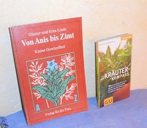 Bild des Verkufers fr Von Anis bis Zimt: Kleine Gewrzfibel + Der Kruterkompass: 50 Kchenkruter von A-Z, fr die schnelle Info beim Einkauf und beim Kochen. Mit Kurzrezept zu jedem der Kruter zum Verkauf von AnimaLeser*Antiquariat