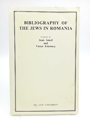 Bild des Verkufers fr Bibliography of the Jews in Romania zum Verkauf von Antiquariat Smock