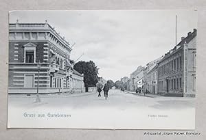 Bild des Verkufers fr Ansichtskarte in Lichtdruck. Ungelaufen. Verlag Gustav Czibulinski Papierw.-Fabrik, Gumbinnen, ca. 1905. zum Verkauf von Jrgen Patzer