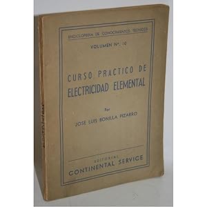 Imagen del vendedor de CURSO PRCTICO DE ELECTRICIDAD ELEMENTAL a la venta por Librera Salamb