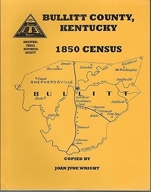 Imagen del vendedor de 1850 census, Bullitt County, Kentucky (Including Every Name Index) a la venta por MyLibraryMarket