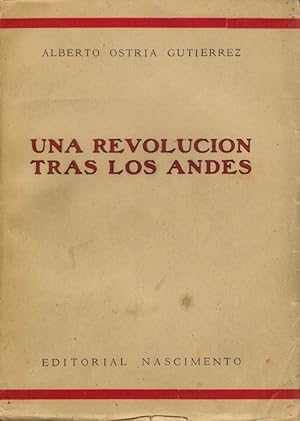 Bild des Verkufers fr Una revolucin tras los Andes. zum Verkauf von La Librera, Iberoamerikan. Buchhandlung