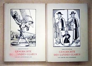 Bild des Verkufers fr Geschichte des Landes Glarus. zum Verkauf von antiquariat peter petrej - Bibliopolium AG