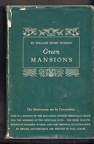 Seller image for Green Mansions: A Romance of the Tropical Forest for sale by Adventures Underground