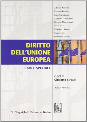 Seller image for Diritto dell'Unione Europea Parte speciale for sale by Di Mano in Mano Soc. Coop