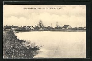 Ansichtskarte Magny-sur-Tille, Inondations de Fèvrier 1910