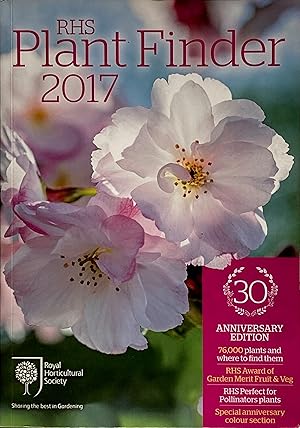 Seller image for RHS Plant Finder 2017 for sale by Acanthophyllum Books