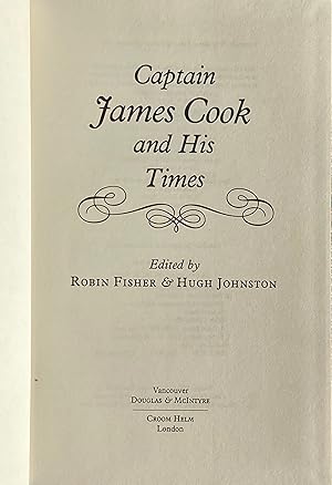 Seller image for Captain James Cook and his times for sale by Acanthophyllum Books