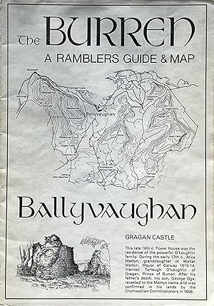 Imagen del vendedor de The Burren: a rambler's guide and map, Ballyvaughan a la venta por Acanthophyllum Books