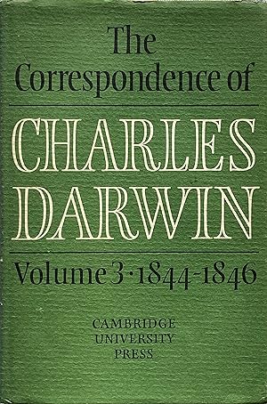 Seller image for The correspondence of Charles Darwin, vol. 3 1844-1846 for sale by Acanthophyllum Books