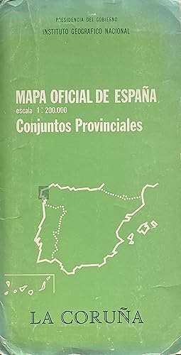 Imagen del vendedor de Mapa oficial de Espaa: La Corua a la venta por Acanthophyllum Books