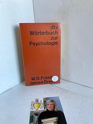 Seller image for dtv-Wrterbuch zur Psychologie. James Drever; Werner D. Frhlich / dtv ; 3031 : dtv-Wrterbcher for sale by Antiquariat Jochen Mohr -Books and Mohr-