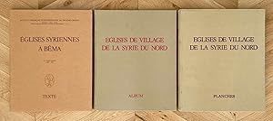 Eglises syriennes à Bêma + Eglises de village de la Syrie du Nord, Planches & Album. 3 volumes (c...