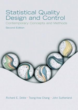 Seller image for Statistical Quality Design And Control : Comtemporary Concepts and Methods for sale by GreatBookPricesUK