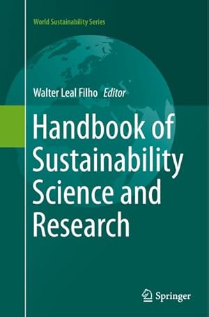 Bild des Verkufers fr Handbook of Sustainability Science and Research zum Verkauf von AHA-BUCH GmbH