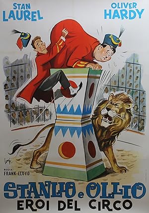 "STANLIO e OLLIO EROI DEL CIRCO" Réalisé par Frank LLOYD, Al WALLIS, James W. HORNE en 1963 avec ...