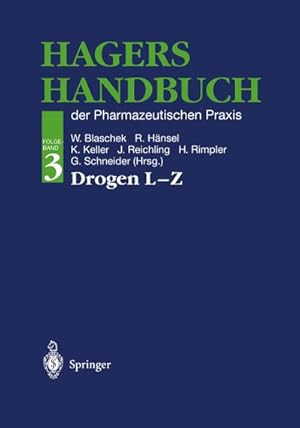 Seller image for Hagers Handbuch der Pharmazeutischen Praxis for sale by BuchWeltWeit Ludwig Meier e.K.