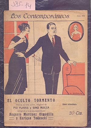 Seller image for EL OCULTO TORMENTO for sale by Libreria 7 Soles