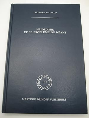 Seller image for Heidegger et le problme du nant. for sale by Mller & Grff e.K.