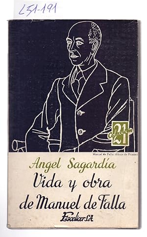 Imagen del vendedor de VIDA Y OBRA DE MANUEL DE FALLA a la venta por Libreria 7 Soles