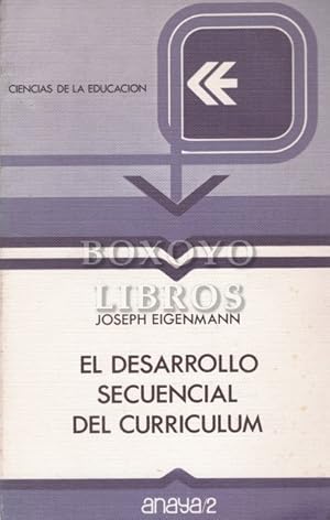 Imagen del vendedor de El desarrollo secuencial del curriculum a la venta por Boxoyo Libros S.L.