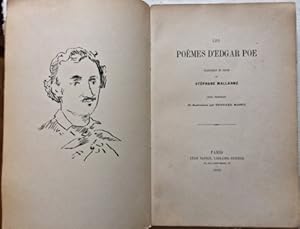 Image du vendeur pour Les Pomes d'Edgar Poe. Traduction de Stphane Mallarm, avec portrait et illustrations par EDOUARD MANET. mis en vente par LIBRERIA PAOLO BONGIORNO