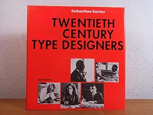 Bild des Verkufers fr Twentieth Century Type Designers. New Edition zum Verkauf von Antiquariat Weber