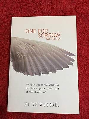 One for Sorrow two for Joy (UK PB 1/1 - Signed by the Author - Bagged and Boxed since new - 1st P...