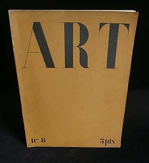 Seller image for ART . for sale by Librairie Franck LAUNAI