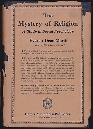 The Mystery of Religion: A Study in Social Psychology
