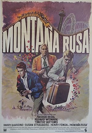 "LE TOBOGGAN DE LA MORT (ROLLERCOASTER)" MONTANA RUSA / Réalisé par James GOLDSTONE en 1977 avec ...