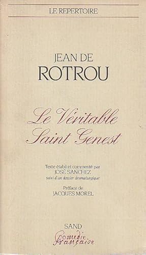 Seller image for Le vritable Saint Genest, for sale by L'Odeur du Book