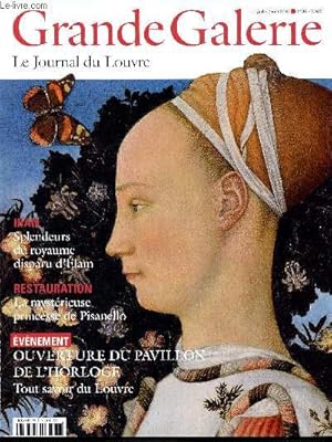 Image du vendeur pour Grande Galerie - Le journal du Louvre - N36 Juin Juillet Aot 2016 - Iran : splendeurs du royaume disparu d'Elam - Restauration : la mystrieuse princesse de Pisanello - Ouverture du pavillon de l'horloge : tout savir du Louvre mis en vente par Le-Livre