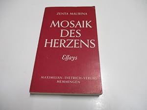 Bild des Verkufers fr Mosaik des Herzens. Essays. zum Verkauf von Ottmar Mller