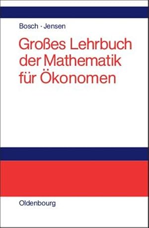 Seller image for Grosses Lehrbuch Der Mathematik F�r �konomen -Language: German for sale by GreatBookPrices