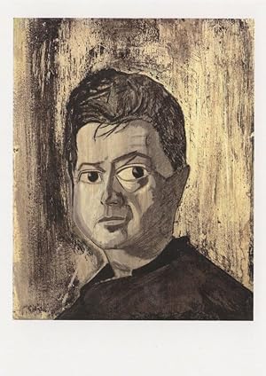 Francis Bacon Artist Painter National Portrait Gallery Painting Postcard