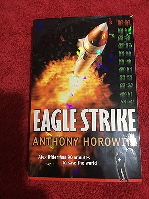 Eagle Strike (UK PBO 1/1 Signed by the Author - A Lovely Fine Copy - Sparkly cover - Unread - Stu...