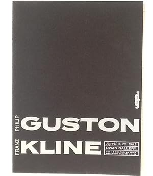 Philip Guston / Franz Kline exhibition portfolio