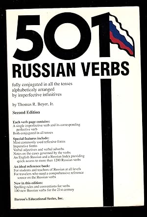 Imagen del vendedor de 501 Russian Verbs Barron's (English and Russian Edition) a la venta por Riverhorse Books