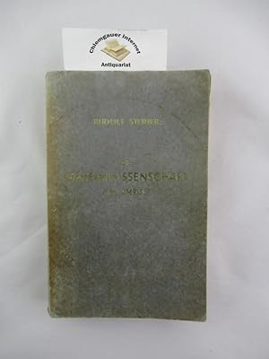 Seller image for Die Geheimwissenschaft im Umriss. Herausgegeben von der Rudolf Steiner-Nachlaverwaltung. for sale by Chiemgauer Internet Antiquariat GbR