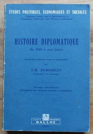 Imagen del vendedor de HISTOIRE DIPLOMATIQUE DE 1919 A NOS JOURS a la venta por Gabis B�cherlager