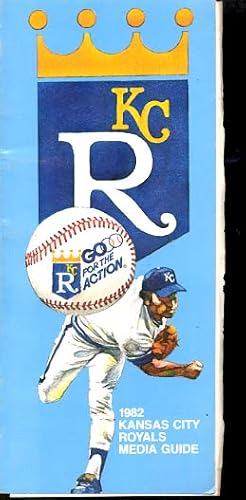 KANSAS CITY ROYALS MEDIA GUIDE 1982 VF/NM