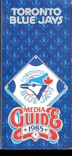 TORONTO BLUE JAYS 1985 MEDIA GUIDE-MLB G/VG