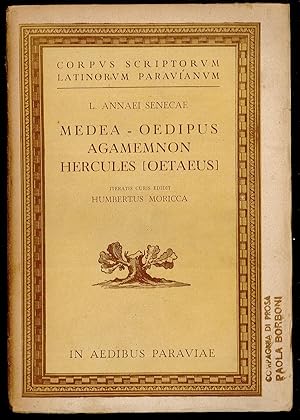 Bild des Verkufers fr Medea - Oedipus Agamemnon Hercules [Oetaeus] zum Verkauf von Sergio Trippini
