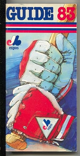 Montreal Expos Media Guide 1984-Over 180 pages-GFull of stats, schedules, rosters, player info-VG