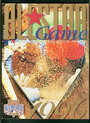 ALL-STAR GAME OFFICIAL PROGRAM 1996-PHILLIES-COLOR PICS NM